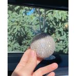 Fox Kristal Taşlı Disko Topu Dikiz Ayna Süsü(5 cm )
