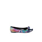 Fox Shoes 9726019507 Lacivert-Renkli Babet