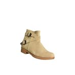 fox SHOES A726193402 Bej Süet Kadın Bot, Bej-Süet, 36