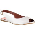 Fox Shoes B726104509 Beyaz Kadın Sandalet