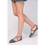 Fox Shoes Çok Renkli Kadın Babet 1509