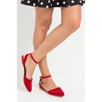 Fox Shoes D726226202 Kırmızı Kadın Babet