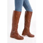 Fox Shoes E726203409 Taba Kadın Çizme