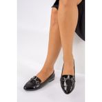 Fox Shoes G290010008 Siyah Kadın Babet
