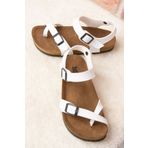 Fox Shoes H777786009 Beyaz Kadın Sandalet
