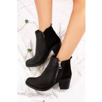 Fox Shoes J674150909 Siyah Kadın Bot