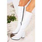 Fox Shoes J848300109 Beyaz Kadın Çizme