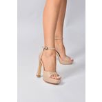 Fox Shoes K404580109 Ten Kadın Topuklu Ayakkabı