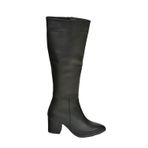 Fox Shoes L251081609 Ten Suni Deri Kalın Tabanlı Kadın Çizme