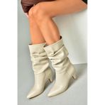 Fox Shoes L404810609 Ten Suni Deri Kadın Bot