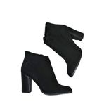 Fox Shoes L654813102 Siyah Süet Kadın Bot