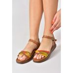 Fox Shoes M291030503 Multi Hakiki Deri Günlük Kadın Sandalet