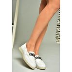Fox Shoes P555081103 Beyaz Günlük Kadın Ayakkabı
