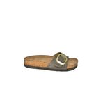 fox SHOES P777507202 Kahverengi Süet Kadın Terlik, Kahverengi-Süet, 37
