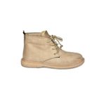 fox SHOES R374923202 Vizon Süet Alçak Taban Klasik Kadın Bot, Vizon-Süet, 39