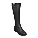 Fox Shoes R674009809 Siyah Alçak Topuklu Kadın Çizme