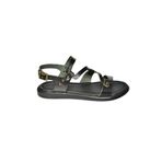 Fox Shoes S2910184 03 Hakiki Deri Siyah Kadın Sandalet