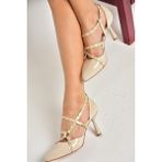 Fox Shoes S5182033 08 Ten Rugan İnce Topuklu Kadın Ayakkabı