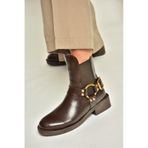 Fox Shoes T820881009 Kahverengi Kadın Bot