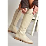 Fox Shoes T848443409 Bej Klasik Kadın Çizme