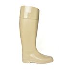 fox SHOES T858712109 Bej Yağmur Çizmesi, Bej-Suni Deri, 36
