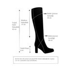 fox SHOES Taba Alçak Topuklu Günlük Kadın Çizme N674265009, Taba-Suni Deri, 40