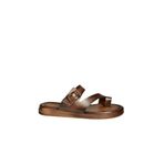 fox SHOES U390959503 Kahverengi Hakiki Deri Kadın Terlik, Kahverengi-Hakiki Deri, 39