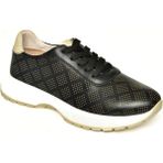 Fox Shoes U555025603 Siyah Kadın Spor Ayakkabı Sneakers