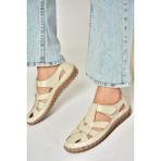 Fox Shoes U555413003 Bej Kadın Sandalet