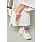 Fox Shoes U602602509 Beyaz Kadın Spor Ayakkabı Sneakers