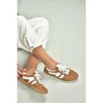 Fox Shoes U652861402 Taba Süet Kadın Spor Ayakkabı Sneakers