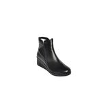 fox SHOES V324221103 Siyah Hakiki Deri Klasik Kadın Bot, Siyah-Hakiki Deri, 40