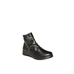 fox SHOES V324501703 Siyah Hakiki Deri Kadın Bot, Siyah-Hakiki Deri, 36