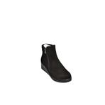 fox SHOES V324800402 Siyah Hakiki Deri Süet Kadın Bot, Siyah-Süet, 38