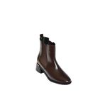 fox SHOES V518978209 Kahverengi Alçak Topuklu Kadın Bot, Kahverengi-Suni Deri, 36
