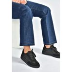 Fox Shoes V820104404 Siyah Kumaş Spor Ayakkabı Sneakers