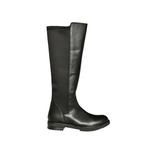 Fox Shoes V965010009 Siyah Arkası Dalgıç Kumaş Streç Kadın Çizme