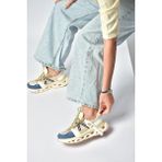 Fox Shoes Y312611009 Lacivert/vizon Kalın Tabanlı Spor Ayakkabı Sneakers - BN1-Lacivert