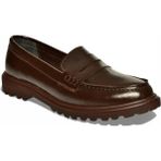 Fox Shoes Y996051060 Kahverengi Rustik Alçak Tabanlı Kadın Makosen Ayakkabı