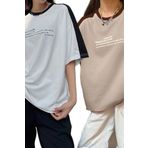 FoxSkin Sportswear&Company 2'Li Leisure Future Parçalı Süprem T-Shirt - Oversize Bisiklet Yaka Kısa Kol Tişört
