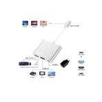 Foxyn Fxn-31 Samsung Dex Apple Macbook Uyumlu 3in1 Type-c Hub Hdmı Usb 3.0 Şarj Çevirici Adaptör
