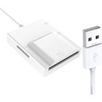 Foxyn NK-3057U Telefon Pc Taşınabilir Usb3.0 4 In 1 Yüksek Iletim Hızı Tf Cf Sd Ms Type C Kart Okuyucu