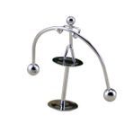 FOYTOKI 1 Bilgisayar Sürekli Hareket Makineleri Mini Çelik Denge Oyuncak Enerji Masa Oyuncakları Sürekli Hareket Cihazı Newton Denge Topu Sürekli Hareketli Makine Metal Şeker Torbası Çocuk