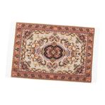 FOYTOKI Küçük Kilim Battaniye Bebek Kale Mobilya Minyatür Kilim Oyuncaklar Halı Dekoru Mini Türk Halı Bohem Açık Kilim Açık Halı Oyuncak Bebek Çiçek Kilim Yer Halısı Alet Ev Kumaş