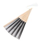 FOYTOKI yelpaze vintage tarzı el fanı katlanır fanlar parti süslemeleri fan el katlanabilir retro el fanı el fanları kompakt katlanabilir fan festival hayranı Çin ipek kumaş el fan bambu