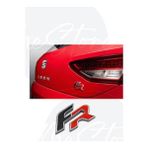 Fr Bagaj Logosu Yapıştırma Arma Logo - 0 - Krom