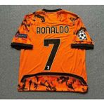 FRAGOLA Juventuss 2020/21 Sezonu Cristiano Ronaldo Deplasman Forması - 2XL - Turuncu