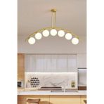 Fralde 7 Li Gold Modern Mutfak Cafe Restoran Için Uygun Retro Salon Avize - 1 - Ahşap