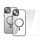 Frame Series Iphone 14 6.7 Kamera Koruyuculu Magsafe Kılıf + Tempered Ekran Koruyucu Se - Seçenek