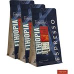 Frances %100 Arabica Ethiopia Sidamo Gr2 Espresso | 3X250G | Canlı Asidite - Çekirdek Kahve - 750 gr